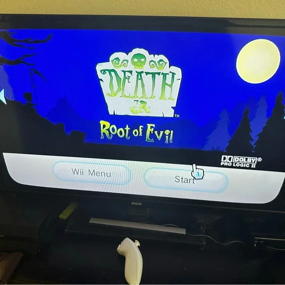 Nintendo Wii Death Jr. Root Evil complete game with manual